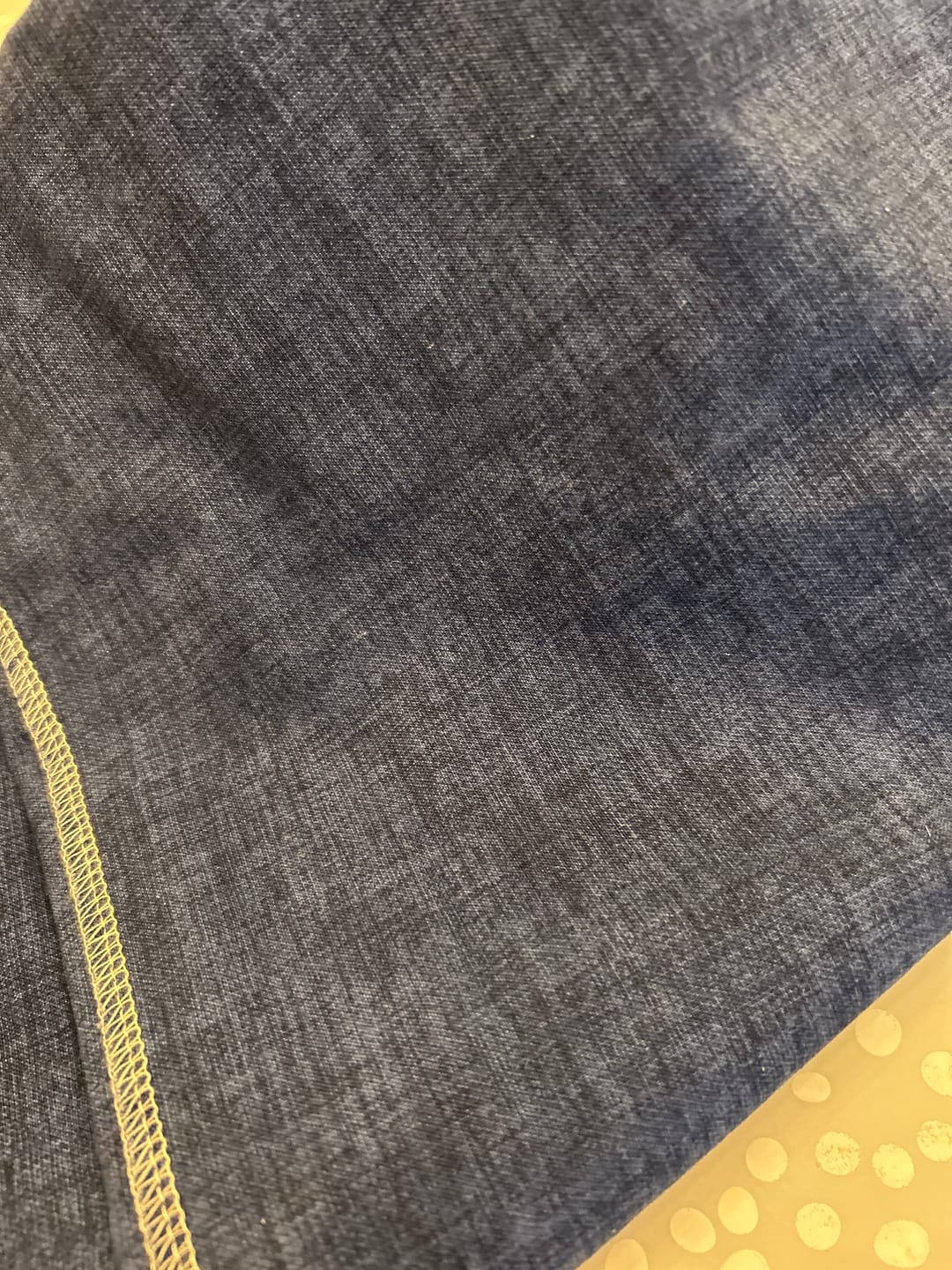 Customer photo review of Linen Textured Look Cotton Fabric