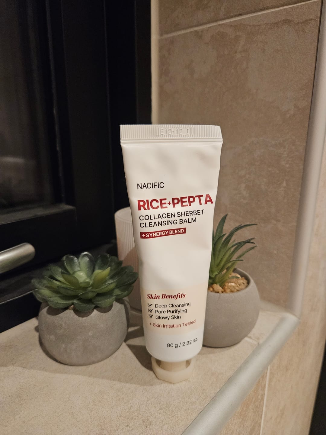 Customer photo review of NACIFIC Rice Pepta Collagen Sherbet Cleansing Balm (80g) - Oljerens
