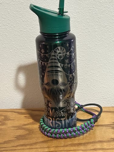 Customer photo review of CLEAR Tumbler Boot  Patent Pending