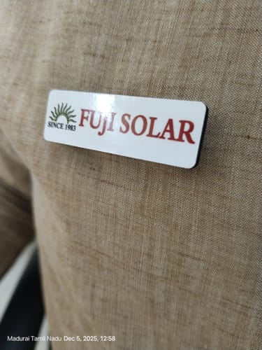 Mohamed A. review of Customized Magnetic Badge | Wear Your Brand | PrintMine.in image 1 out of 1