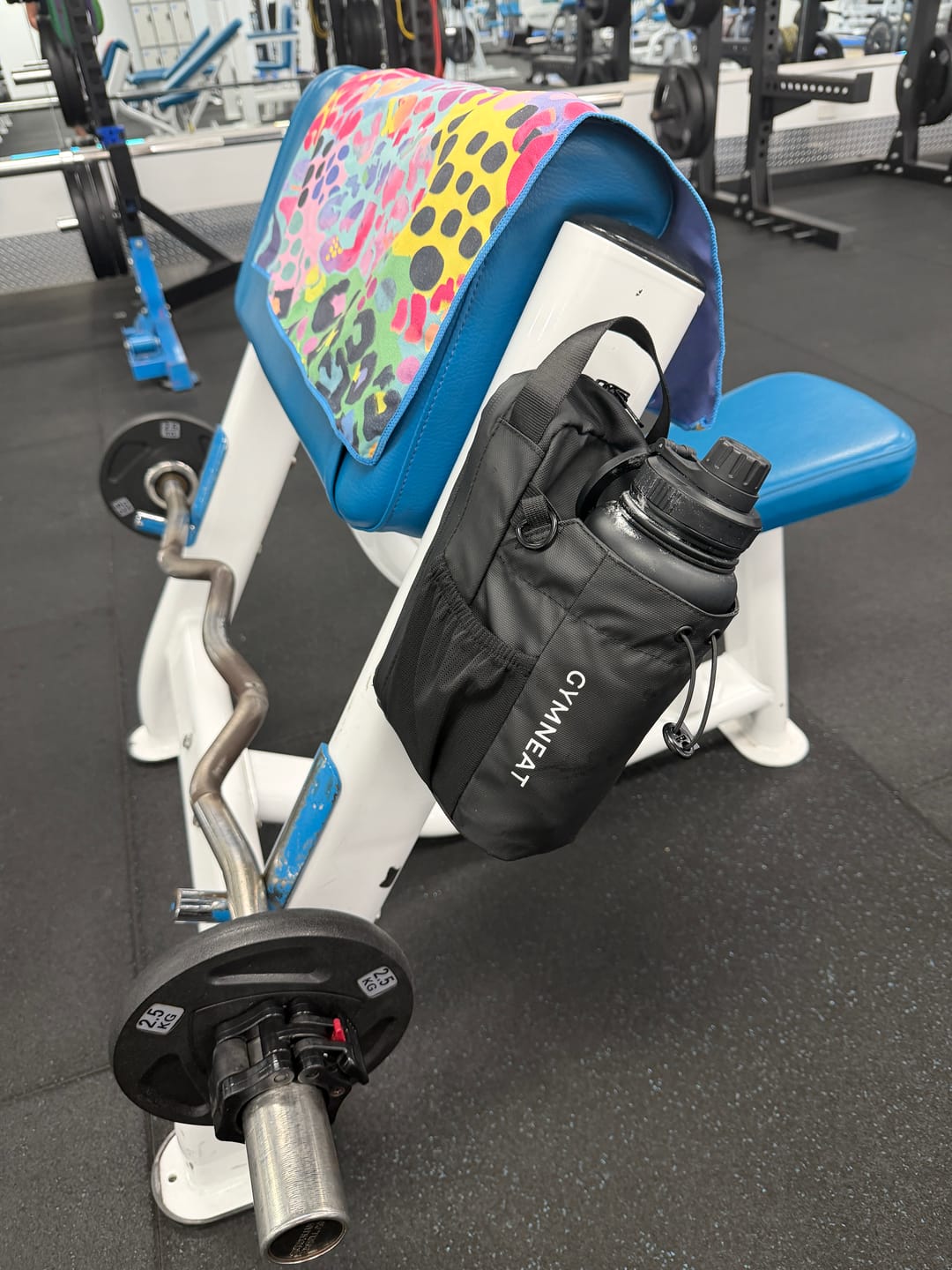 Customer photo review of Magnetic Gym Bag