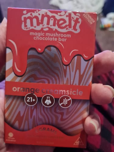 Customer photo review of Mushroom Chocolates