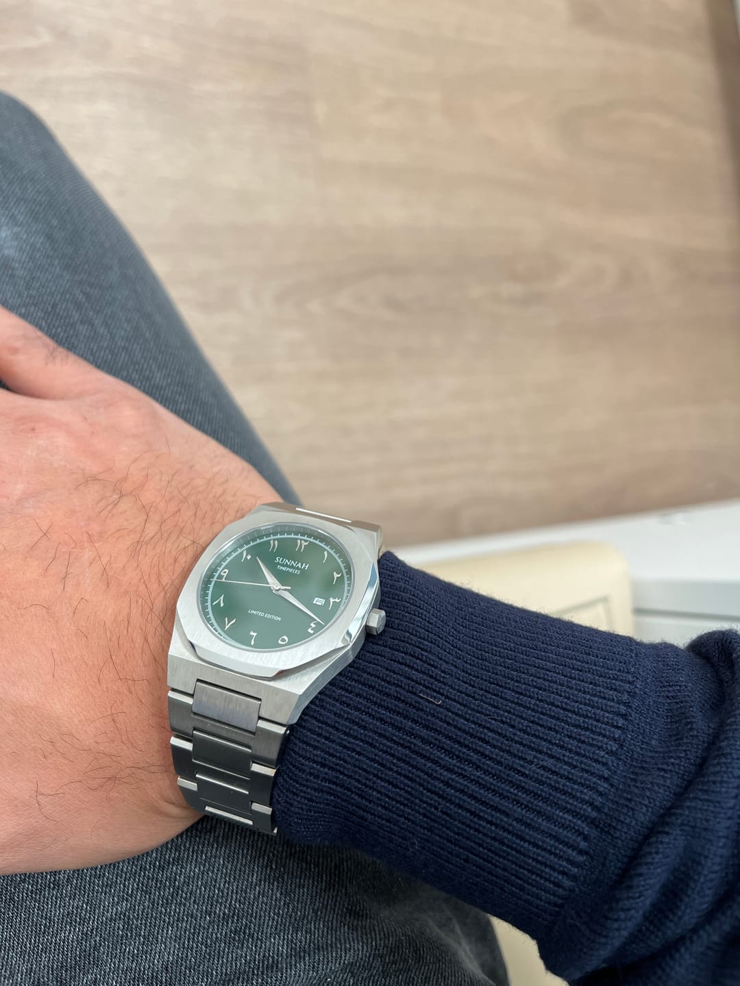 Customer photo review of MEN: Sharp Premium Steel 3.0 Smaragd Green
