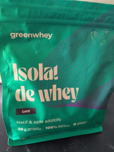 David P. review of Isolat de Whey Native image 1 out of 1
