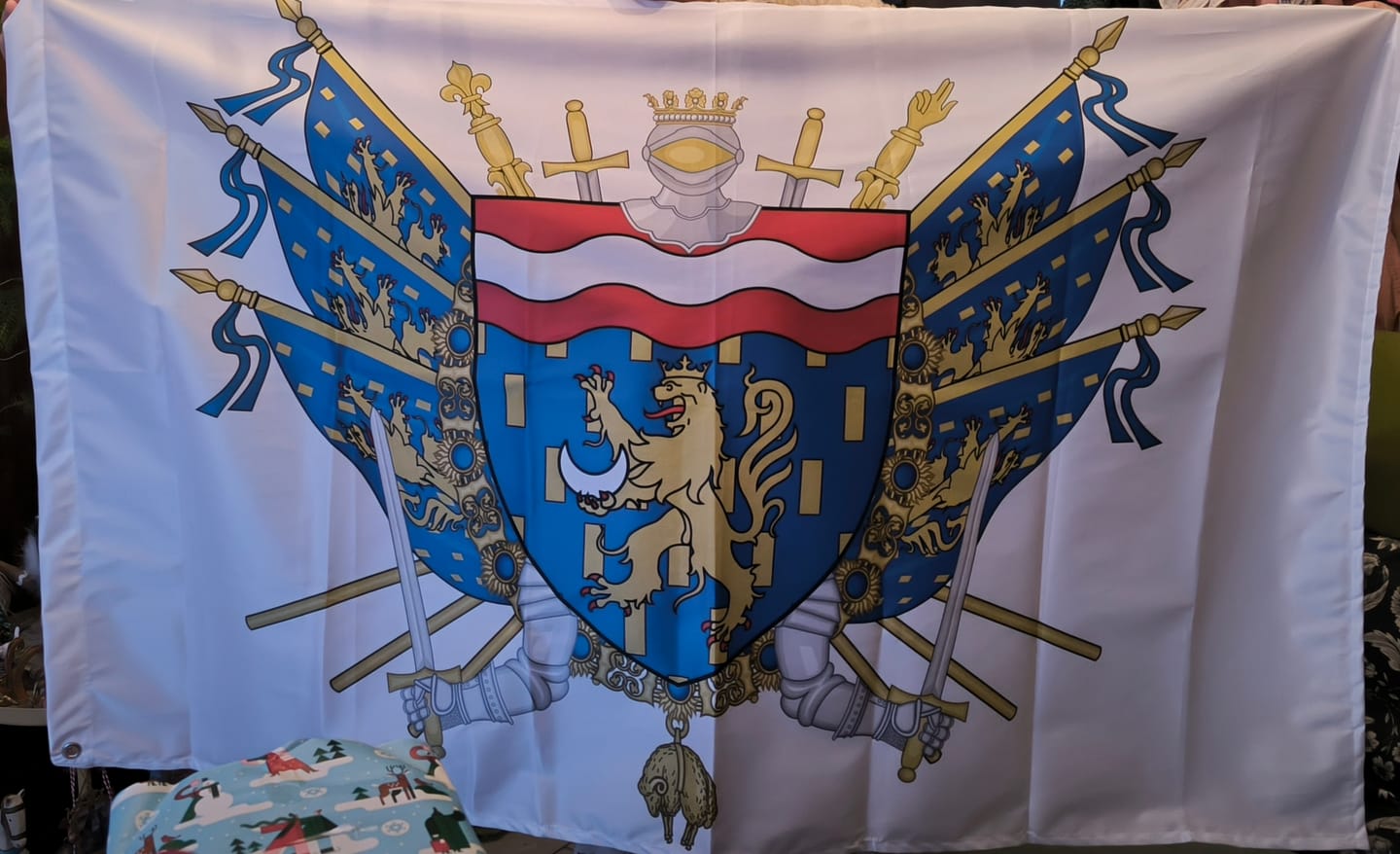 Customer photo review of Drapeau - Blason de la Haute-Saône (70)