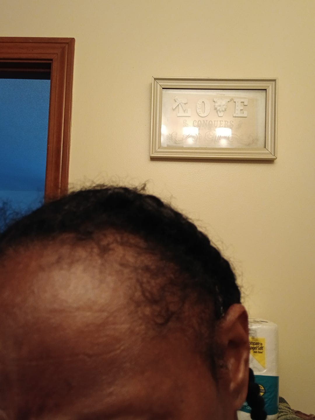Customer photo review of Movatte Hair Products 1+1 Starter Growth Bundle
