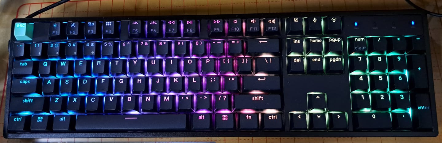 Customer photo review of Keychron K10 HE 無線磁軸鍵盤(英文版本)
