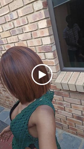Customer video review of 13X4 Full Frontal Vietnamese SDD Bone Straight Ombre Chocolate Brown Wigs