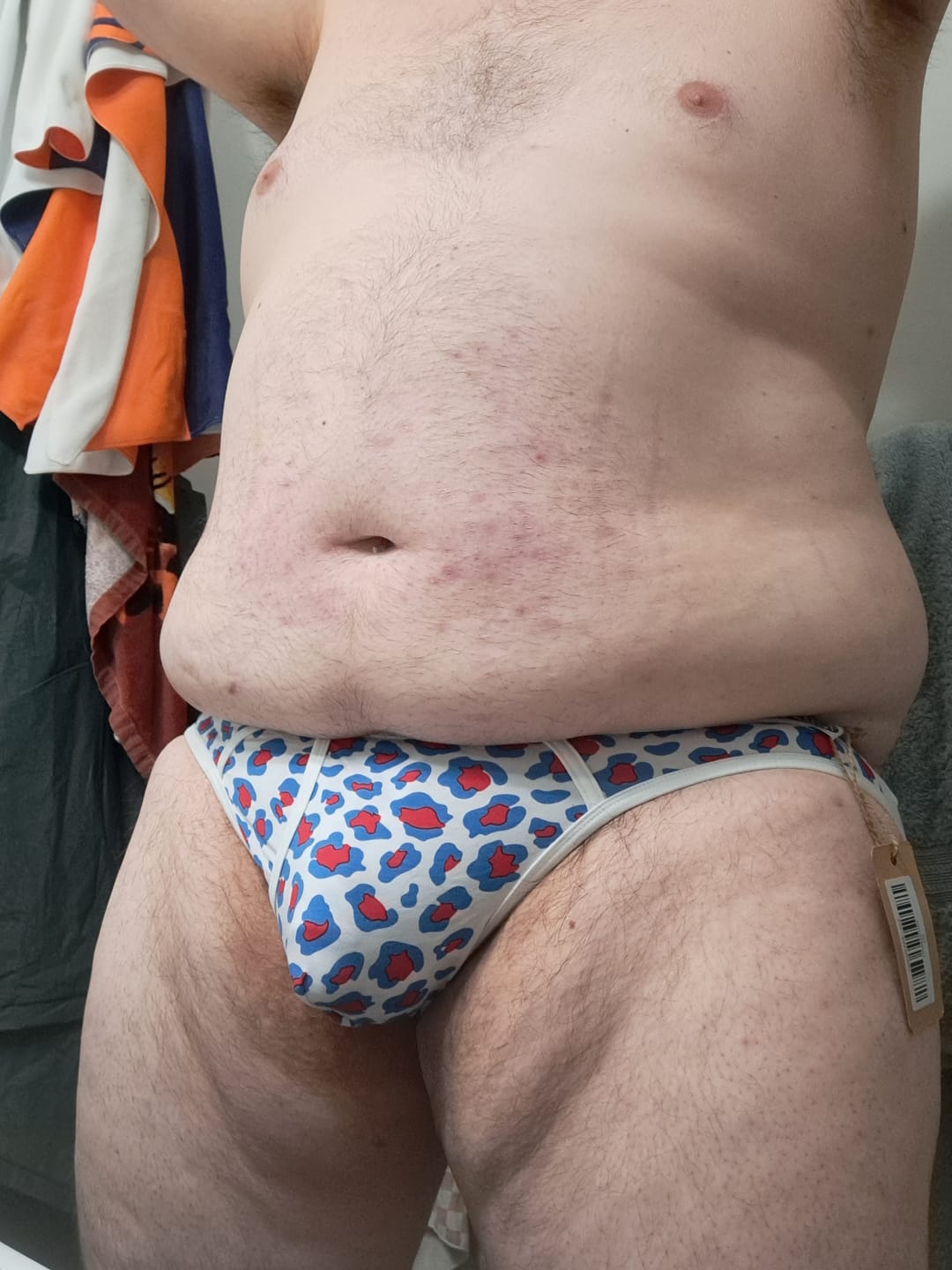 Customer photo review of Bear Skn Jockstrap - R&B Leopard