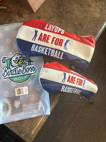 Customer photo review of Layups Are For Basketball Headcover