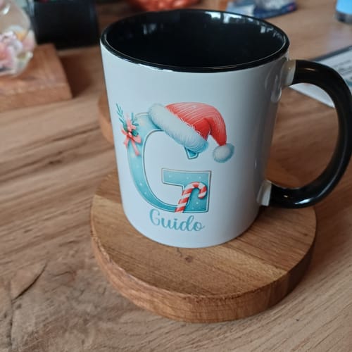 Customer photo review of Tasse Personalisiert - Weihnachtstasse 2