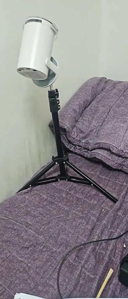 Customer photo review of MovieHub™ Projection Stand