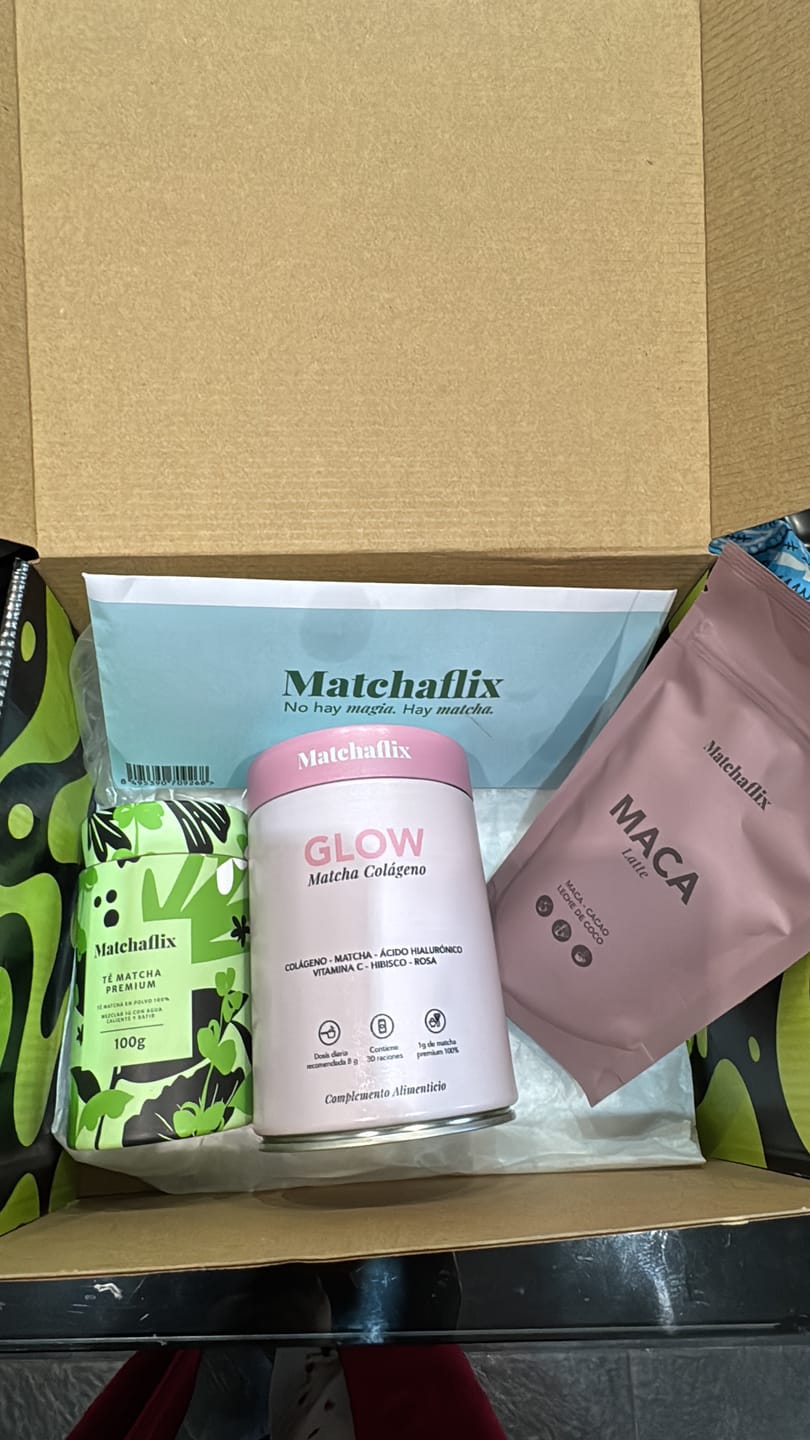 Customer photo review of Té Matcha con Colágeno