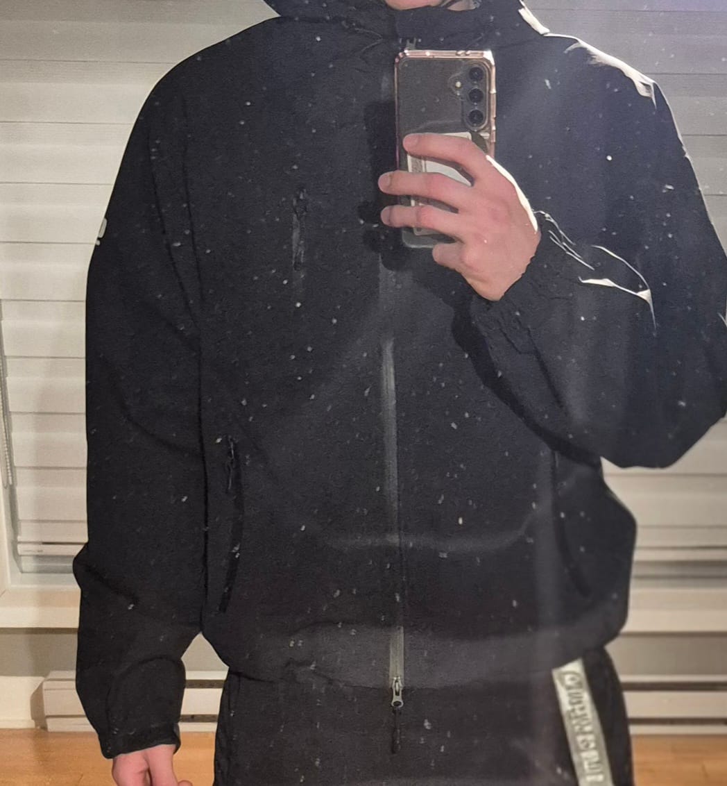 Customer photo review of Storm 3L Shell Jacket - Black