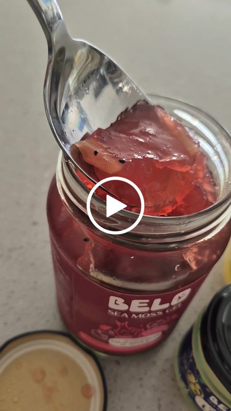 Customer video review of Belo Sea Moss Gel - Dragonfruit & Pomegranate