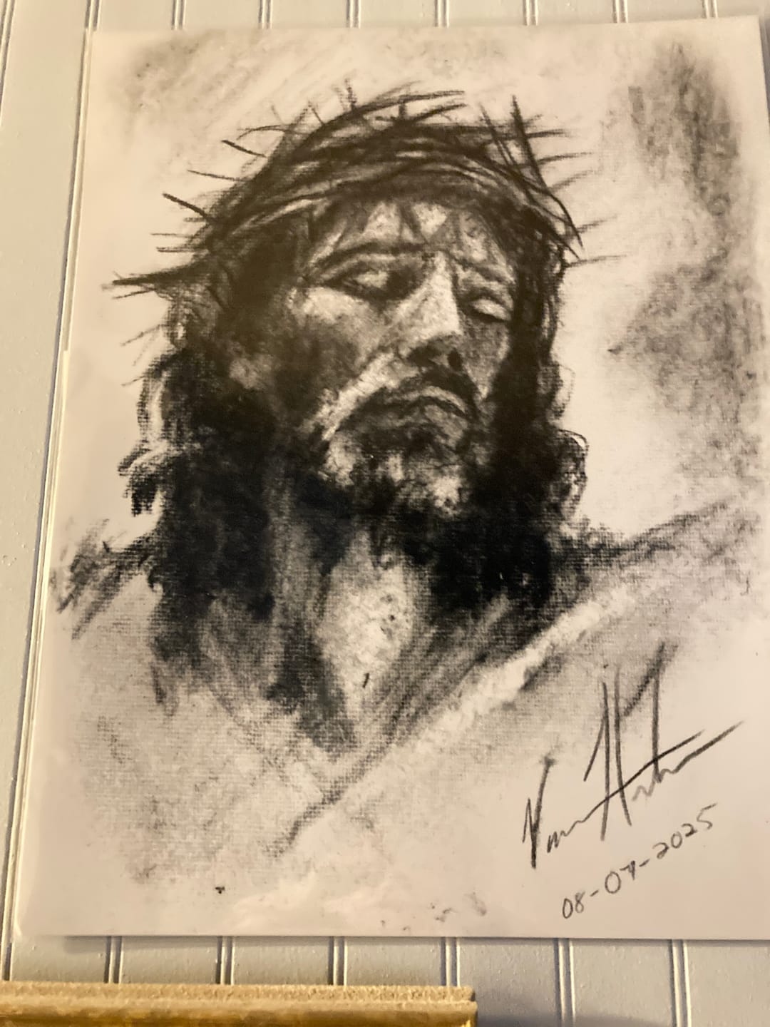 Customer photo review of Christ is King (Sketch)