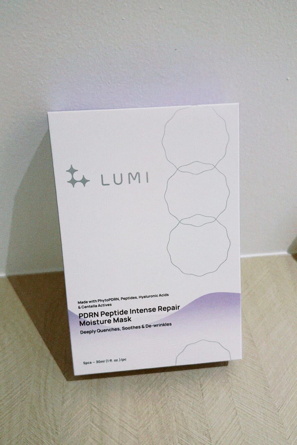 Customer photo review of PDRN Peptide Intense Repair Moisture Mask