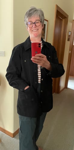 Peter review of Farrier Shacket Black image 1 out of 1