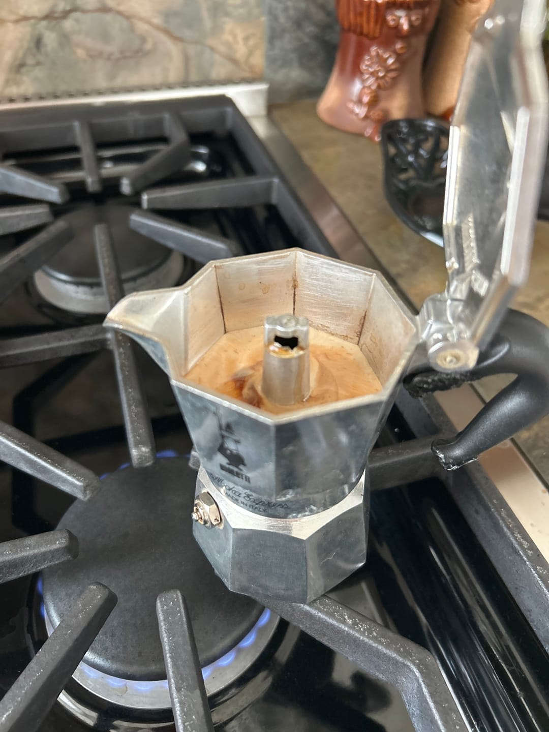 Customer photo review of Espresso Napoli - Ground Coffee 250g Brick