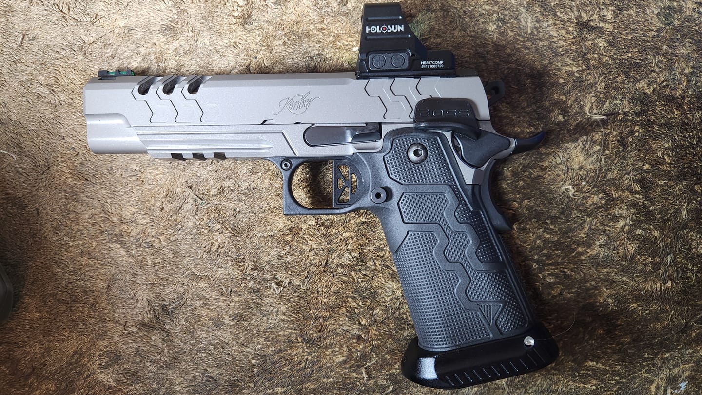Customer photo review of STI 2011 Aluminium Magwell | IPSC/USPSA Limited