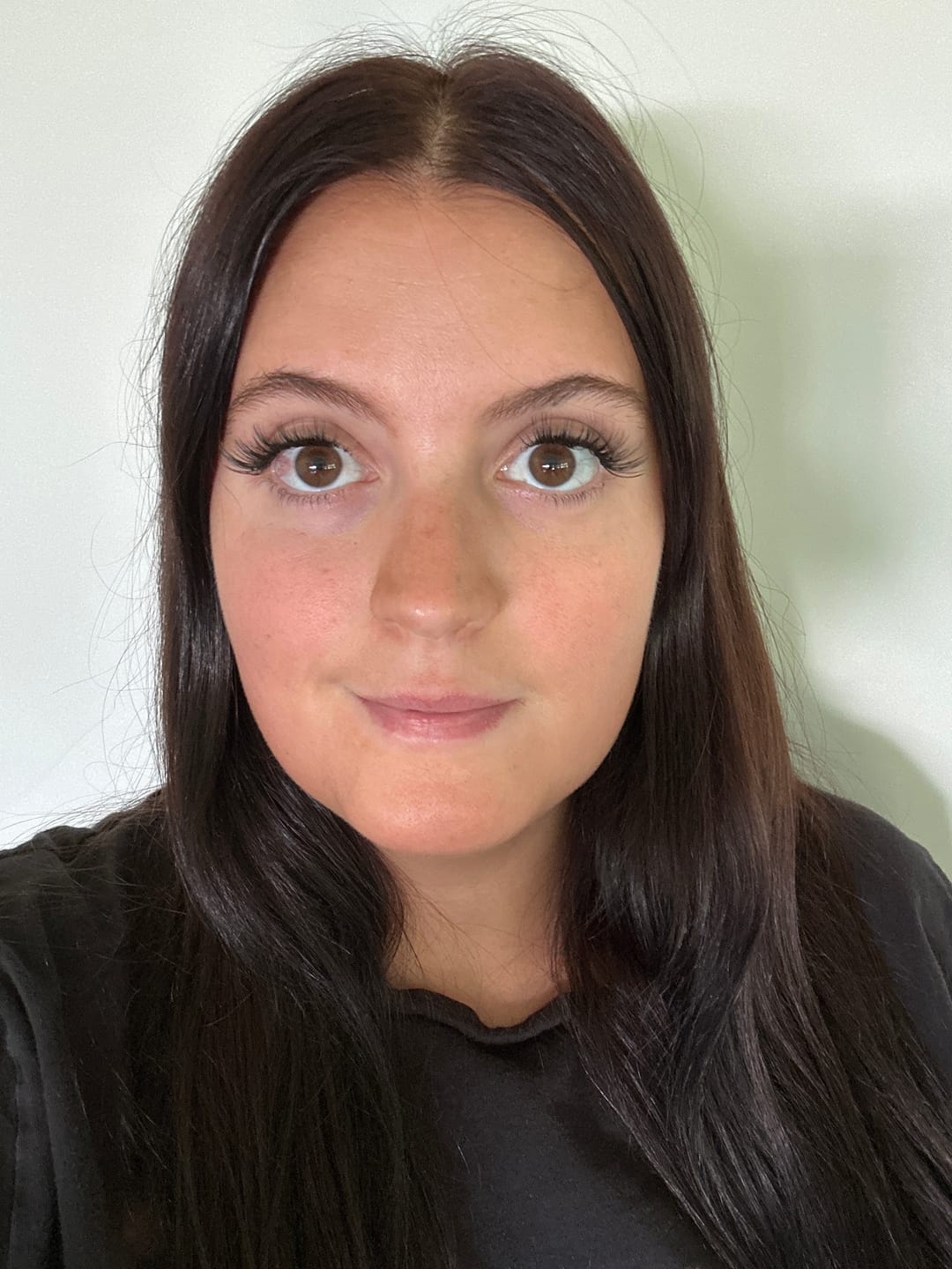 Customer photo review of Infinaluxe Customisable Lash Extensions (4 rows)