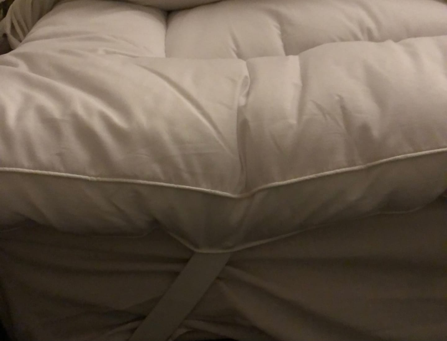 Customer photo review of Fiber Topper Mattress