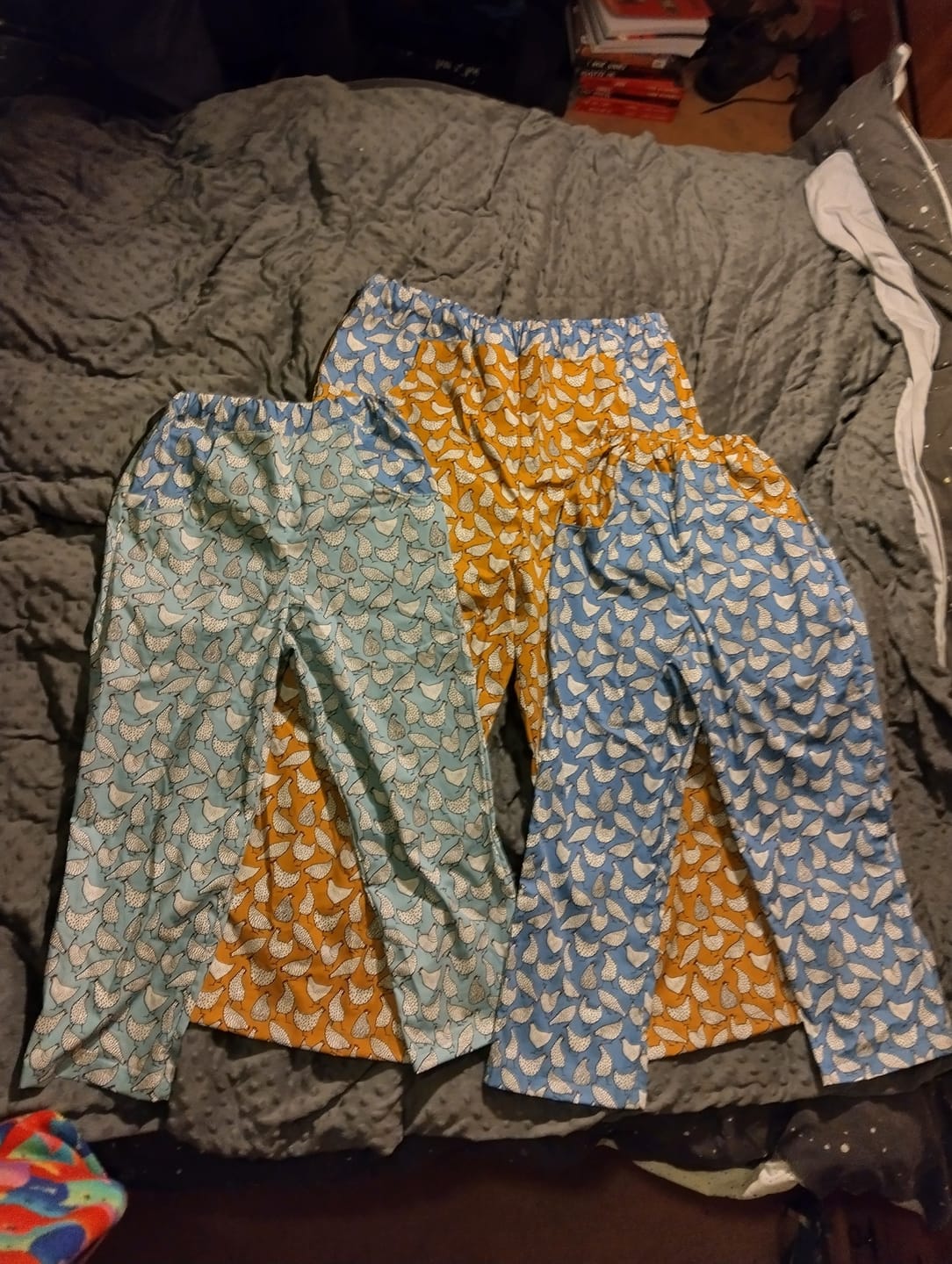 Customer photo review of Hens Rose & Hubble Cotton Poplin Fabric