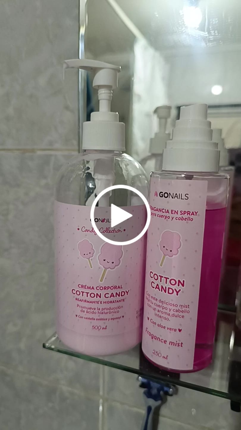 Customer video review of Crema de Cuerpo Reafirmante e Hidratante Cotton Candy 500 ml