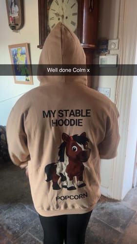 Customer photo review of Horse Stable - Hoodie
