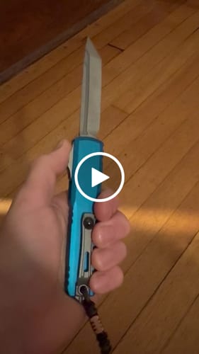 Benjamin C. review of Ultratech Gen IV Blue T/E (Tanto Edge), 3.4″ Blade, Made in USA (11234-10BL-T) image 1 out of 1