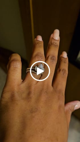 Customer video review of Woven Solitaire 1.8ct CZ Ring in Sterling Silver