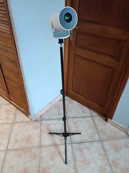 Customer photo review of MovieHub™ Projection Stand