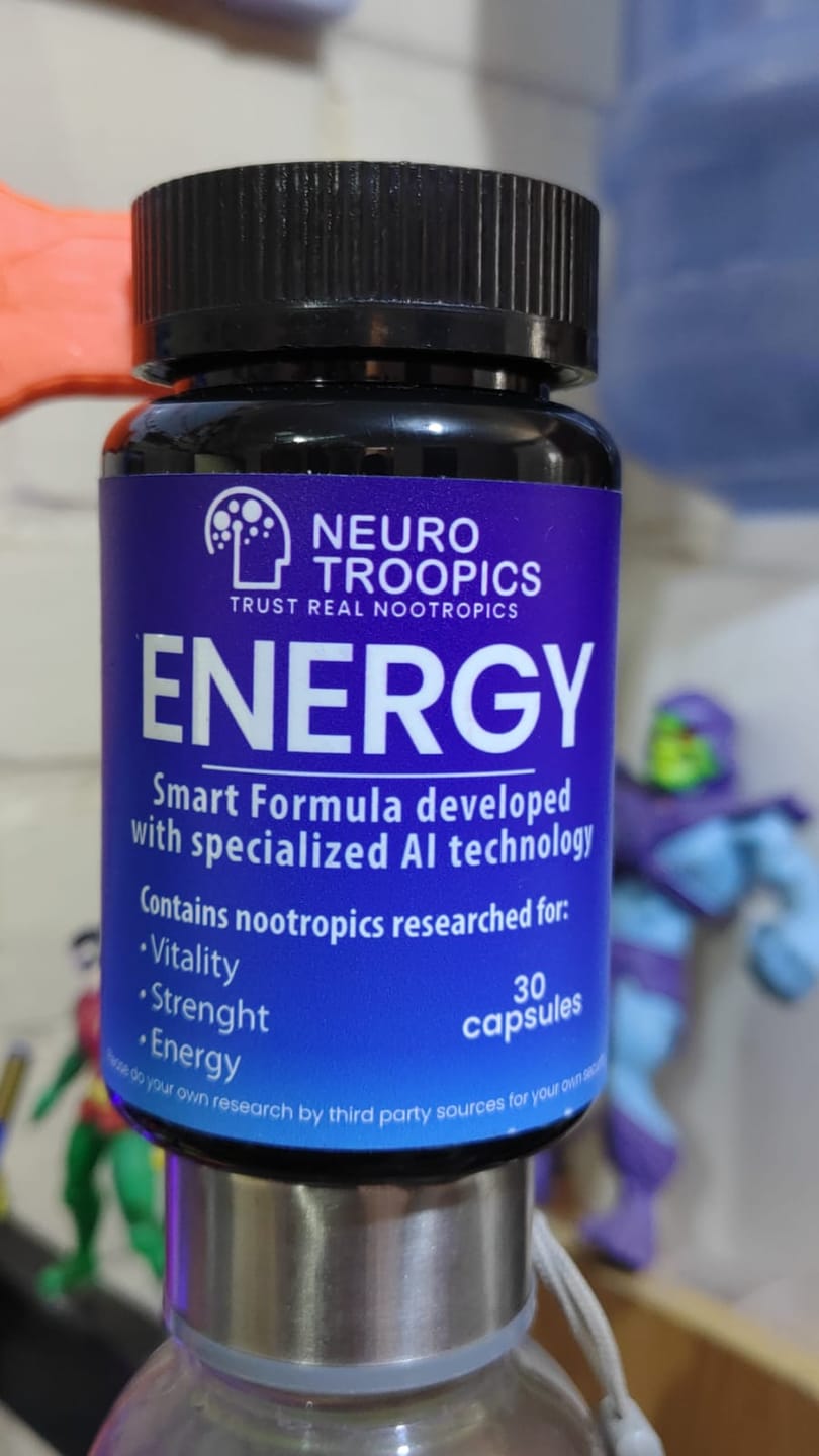 Customer photo review of Neurotroopics  Energy premium