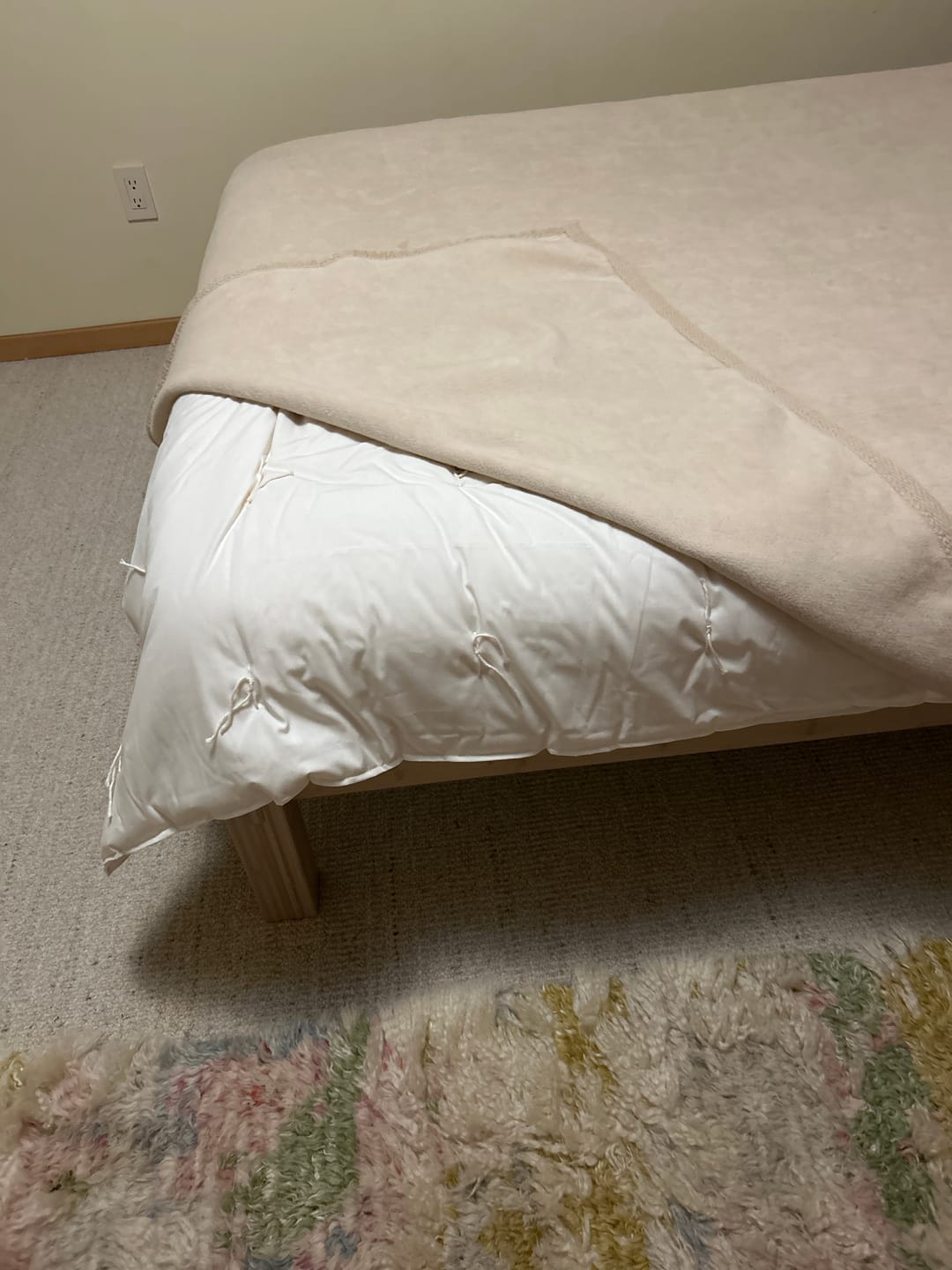 Customer photo review of Wool Comforter