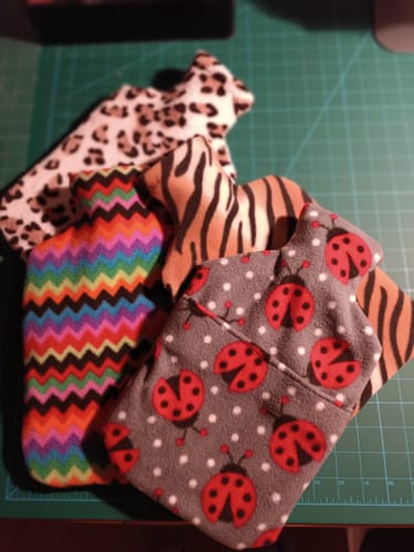 Trudy W. review of Multicoloured Zig Zag Anti Pill Polar Fleece image 1 out of 1