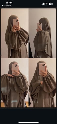 Customer photo review of Jersey Khimar