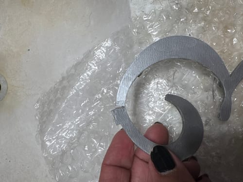 Ms C C. review of Table Numbers Silver image 1 out of 1