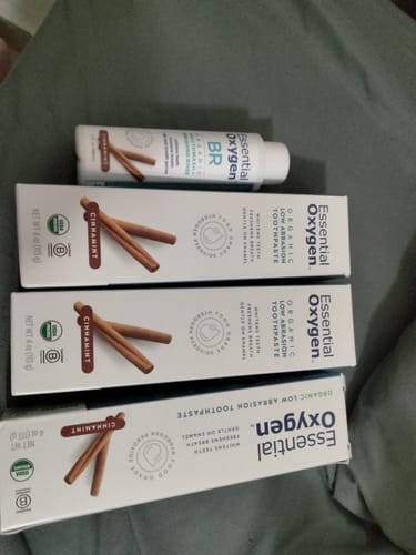 Yazmin T. review of Organic Low Abrasion Toothpaste | Cinnamint image 1 out of 1