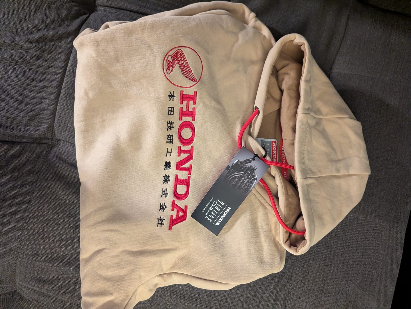 Customer photo review of 1964 Honda Brand Hoodie