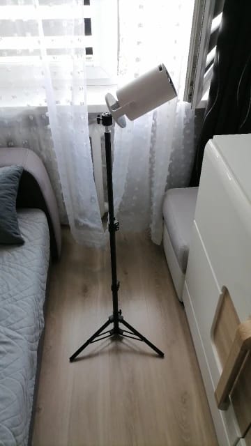 Customer photo review of MovieHub™ Projection Stand