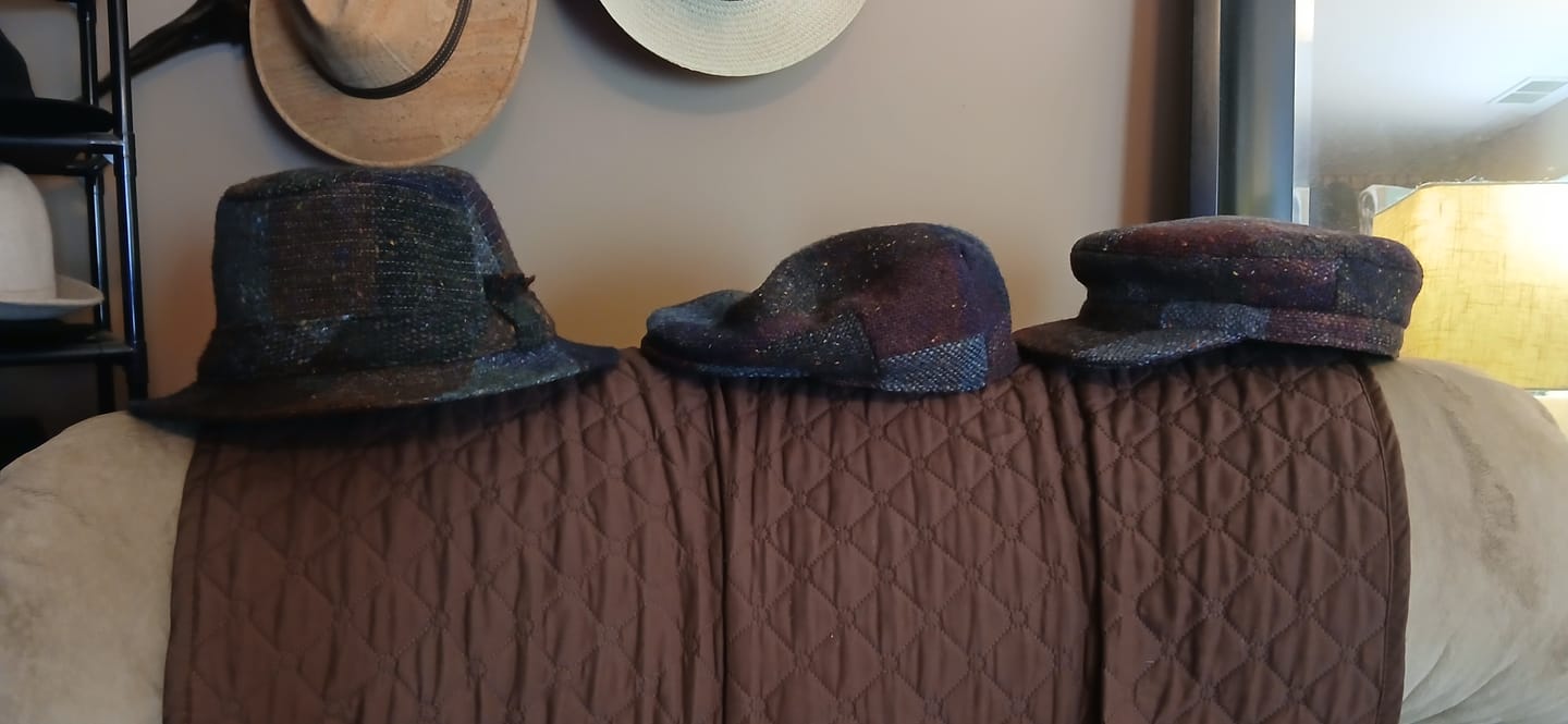 Customer photo review of Fisher Cap Tweed