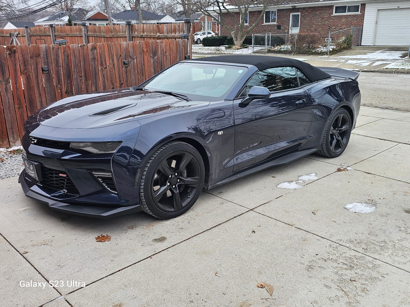 Customer photo review of Camaro ZL1 Conversion Front Splitter & Side Skirts