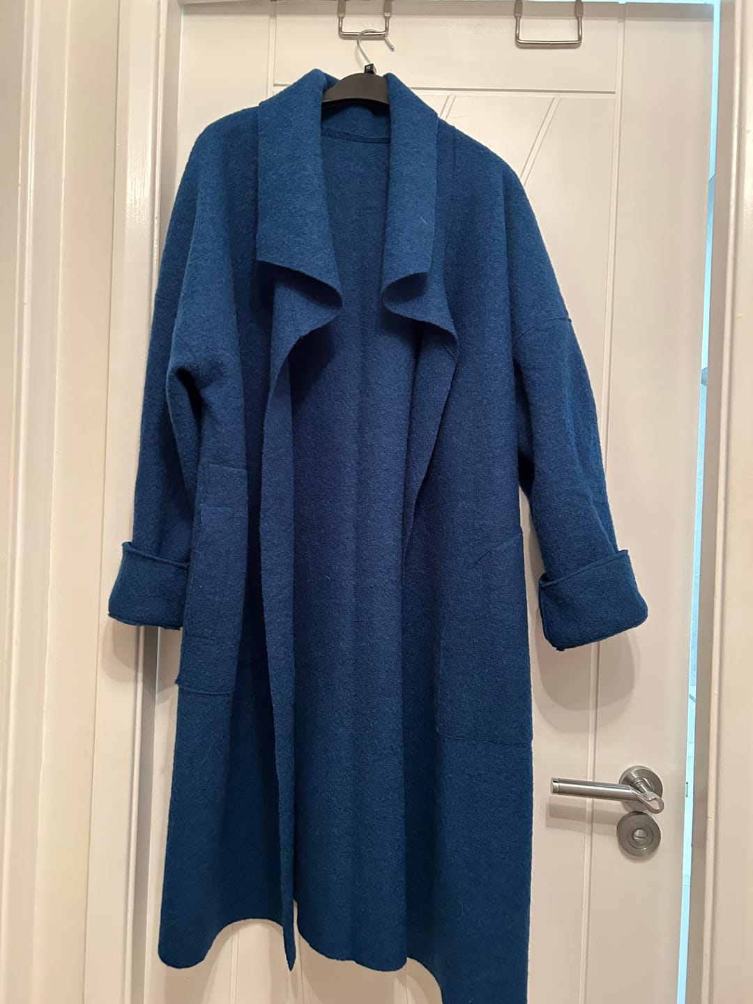 Customer photo review of Plain 100% Boiled Wool Fabric