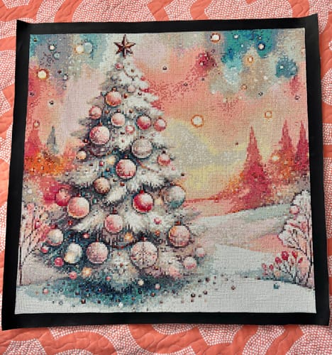 Customer photo review of A Peachy Christmas ©Cocomarshmallow Art