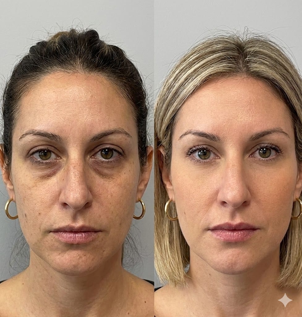 Customer photo review of Crema Anti-ojeras Dr Retinol. Reduce tus ojeras en 7 días