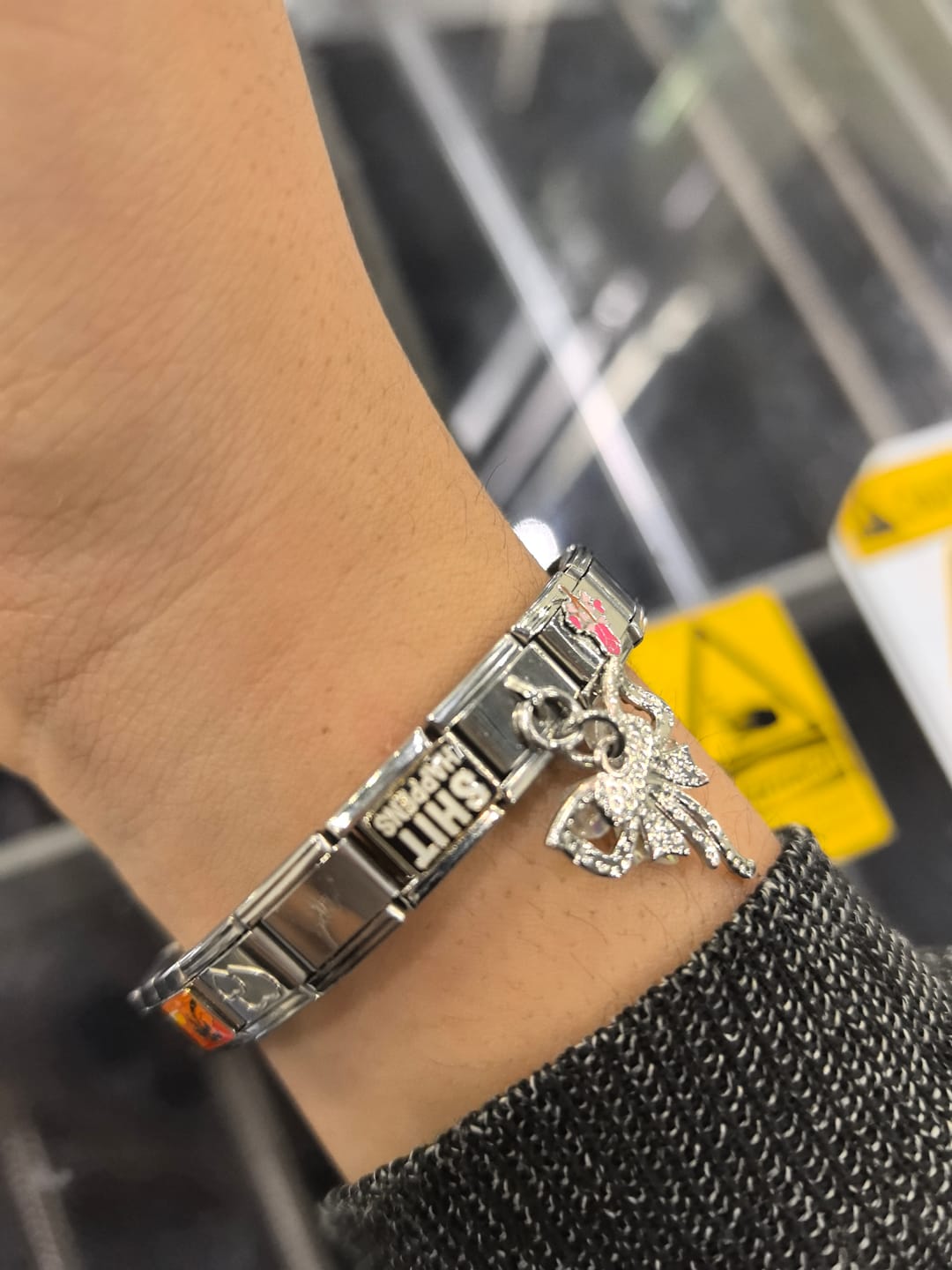 Customer photo review of Charm Shit Happens