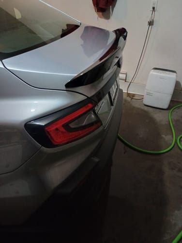 Customer photo review of Duckbill Style Trunk Spoiler - 2022-2025 Subaru WRX VB Sedan