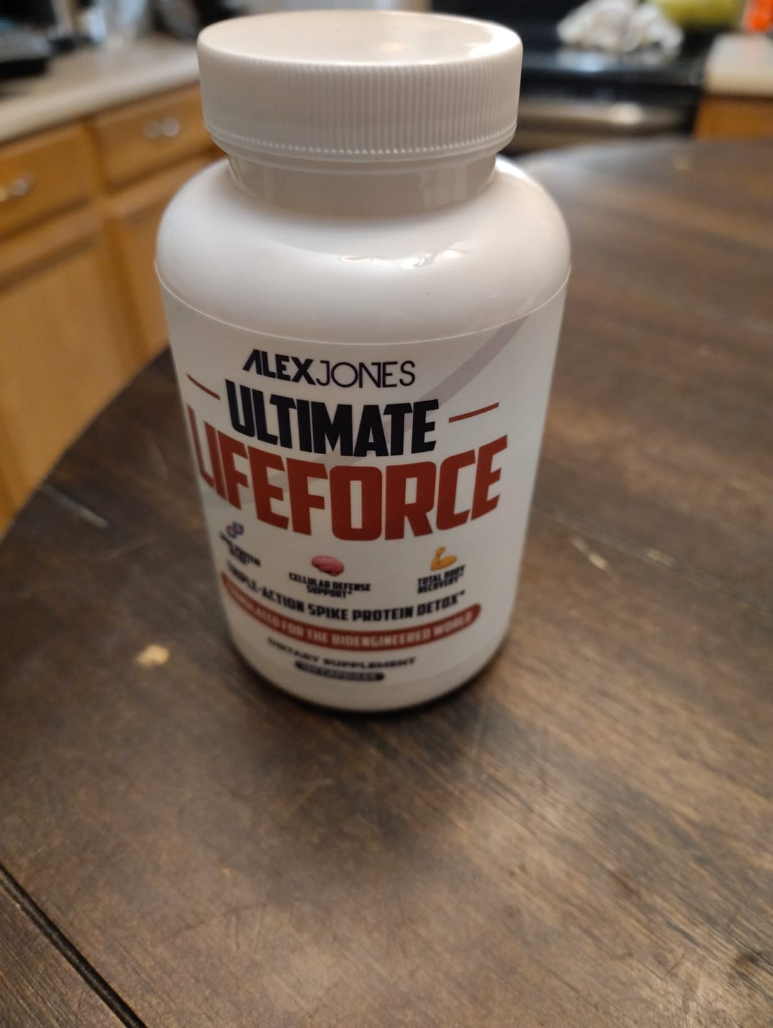 Customer photo review of Ultimate Lifeforce - Triple-Action Spike Protein Detox