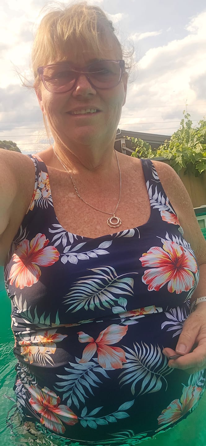 Customer photo review of Captain Tankini Drawstring Set