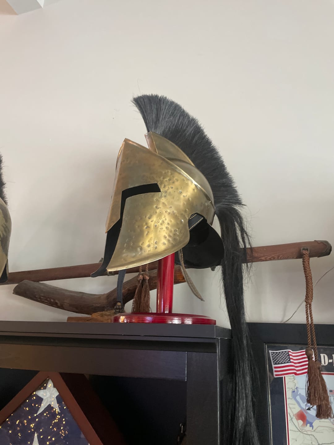 Customer photo review of The Great Spartan king Leonidas Helmet